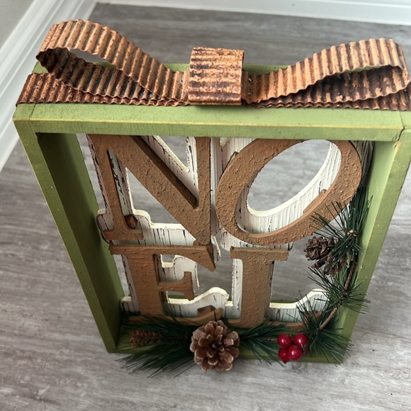 Cracker Barrel Holiday Cracker Barrel Noel Wood Decor Christmas